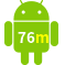 Aplicativo 76m para Android